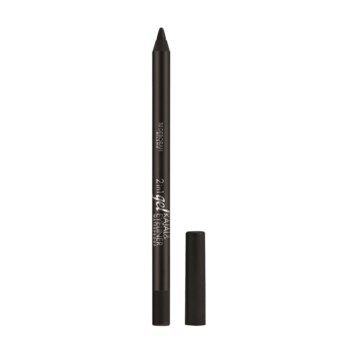 Олівець для очей Deborah 2 in 1 Kajal &amp; Eyeliner Gel Pencil, 01 Black, 1.4 г