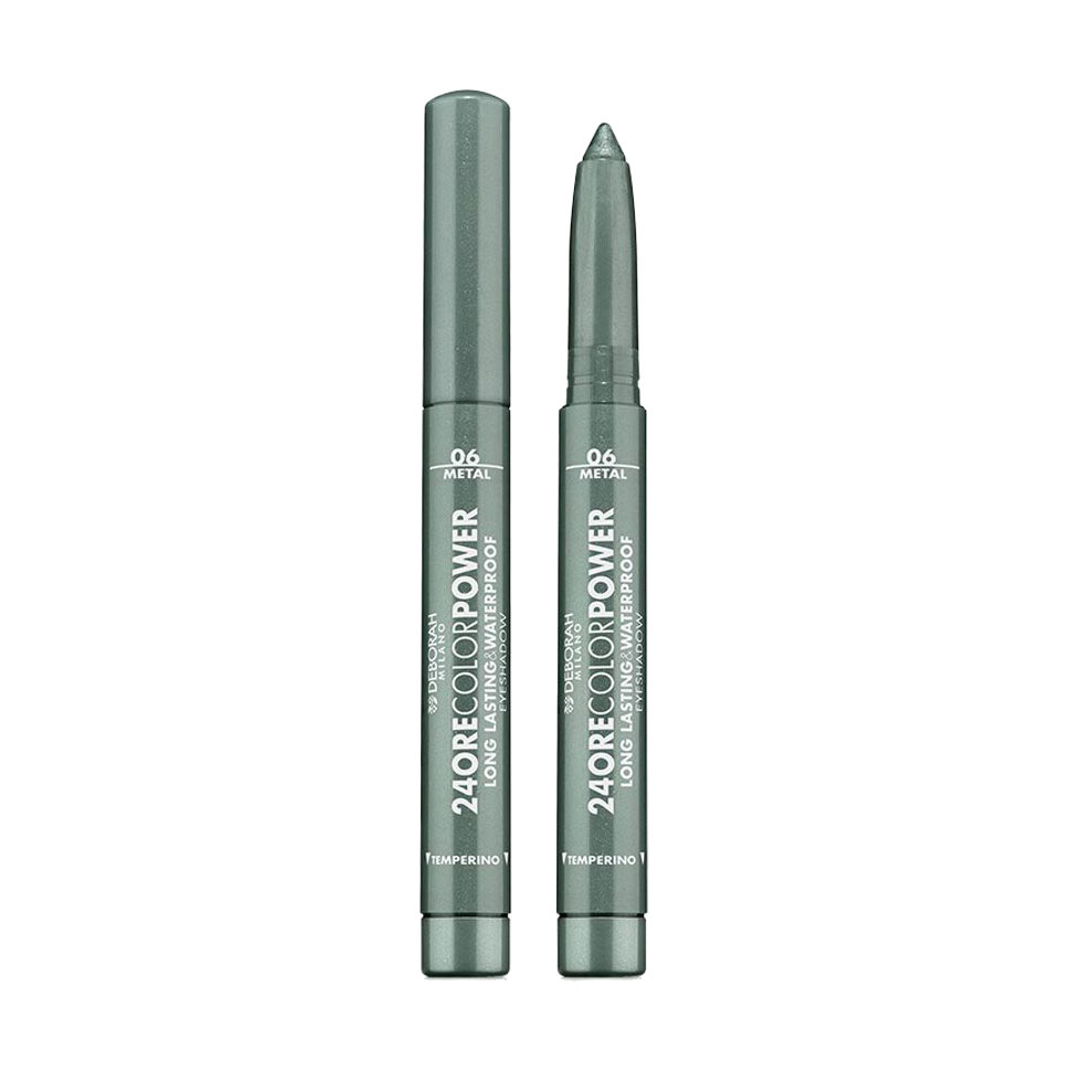 Тіні-олівець для очей Deborah 24Ore Color Power Eyeshadow 06 Golden Green, 1.4 г
